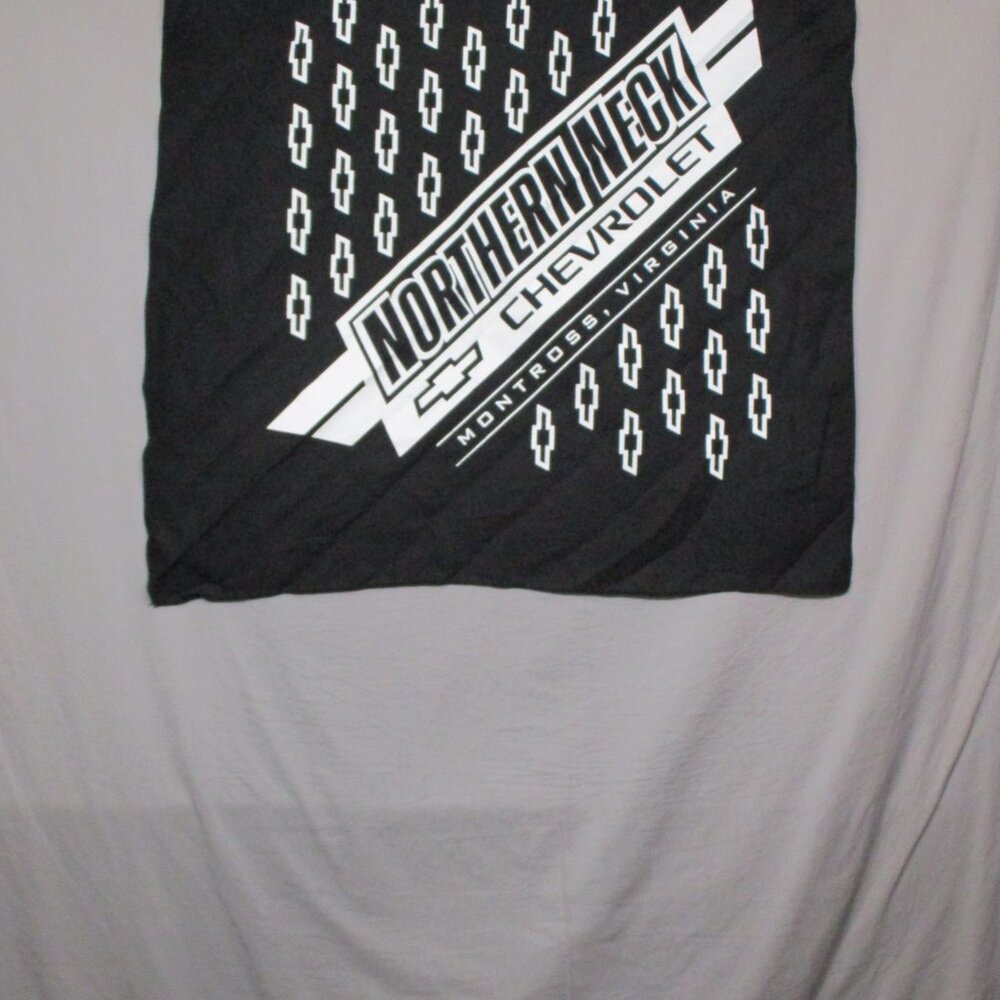 Chevrolet Northern Neck Bandana/Scarf Black & White - Picture 2 of 10